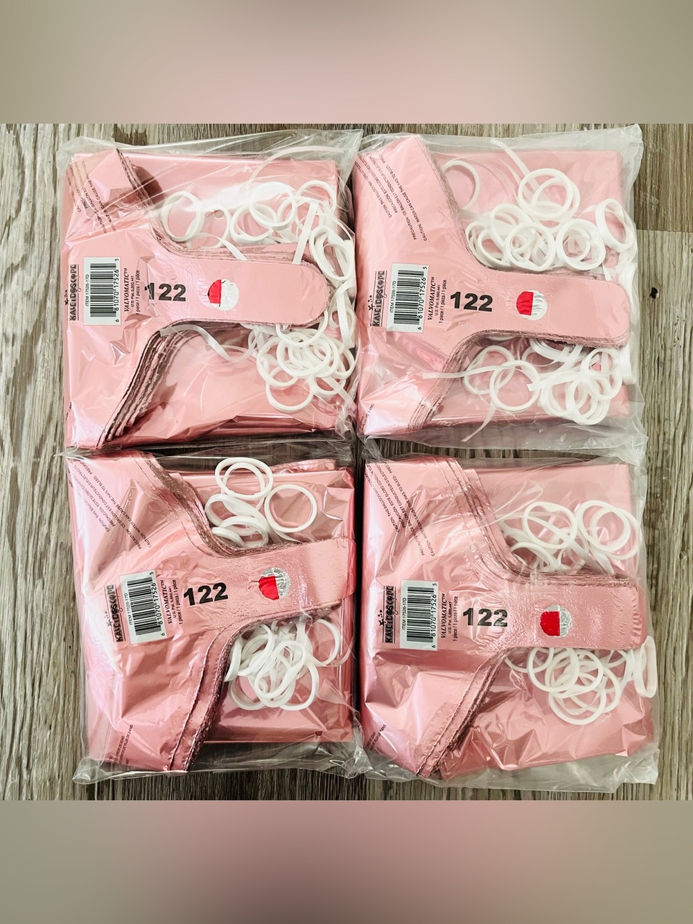 [NWT] 100 Quantity ㅣ 17” Round Foil Solid Heart Baby Pink Helium Balloon w/ Box